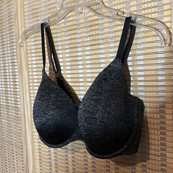 Victoria's Secret Uplift Semi Demi Slate Gray Bra Padded Underwire 36D - Picture 4 of 15